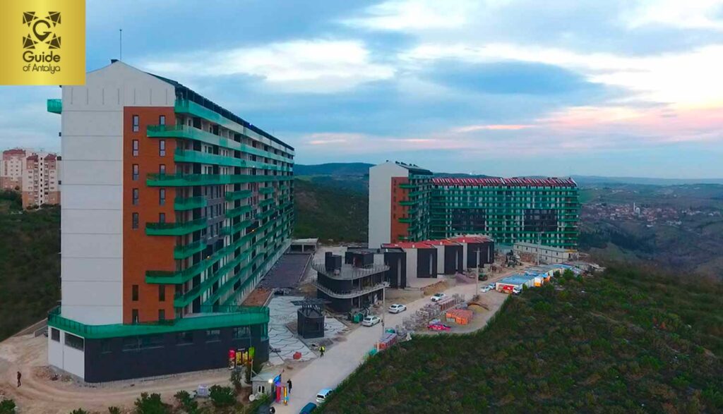 مشروع بمستوى الشقق الفندقية في ازميت، تركيا