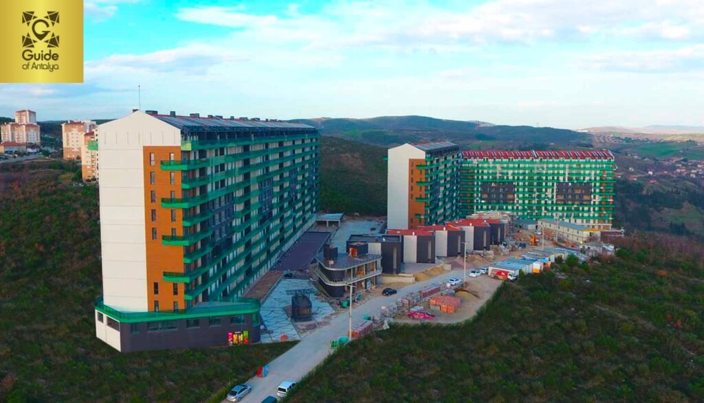 مشروع بمستوى الشقق الفندقية في ازميت، تركيا
