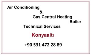 Air Conditioning, Gas Central Heating TS in Konyaalti