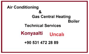 Air Conditioning, Gas Central Heating TS in Uncalı