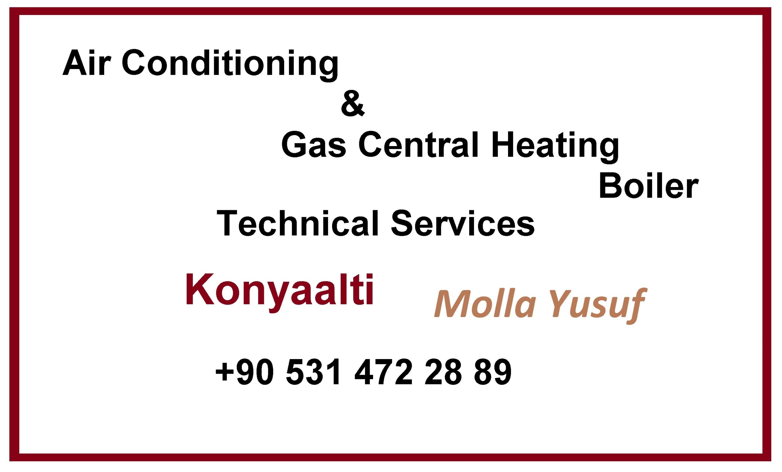 Air Conditioning, Gas Central Heating TS in Molla Yusuf